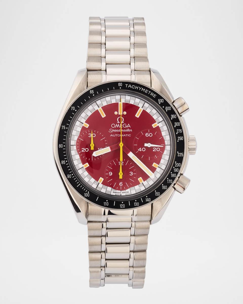 Omega Stainless Steel Speedmaster Michael Schumacher The Legend 39mm Vintage 1995 Watch